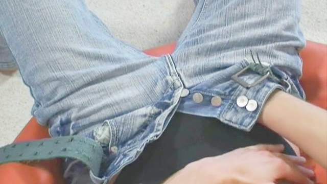 Sexy gay is masturbating his hard dick