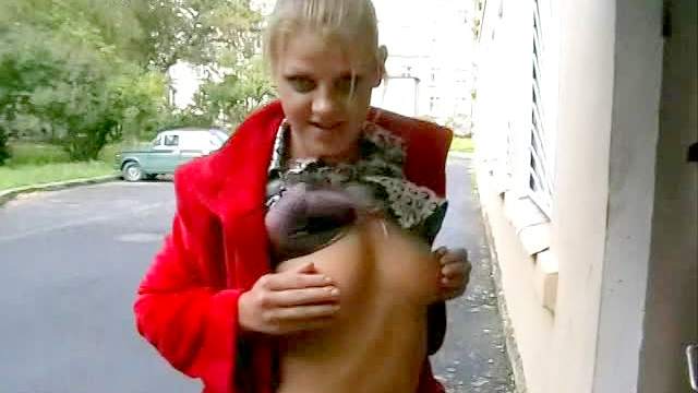 Amateur, Blowjob, Outdoor, Small tits, Blonde, Teen (18+), Perfect body