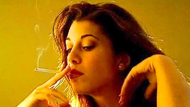 Brunette, Cigarette, Dirty talk, Fetish, Perfect body, Smoking