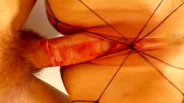 Beauty amateur in a hardcore BDSM clip