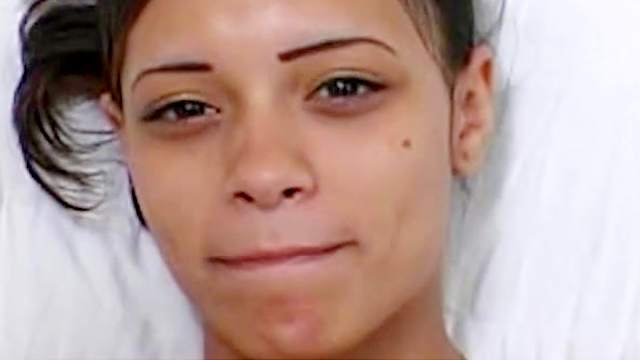 Sweet cock-sucking babe Lisa gives a deep blowjob