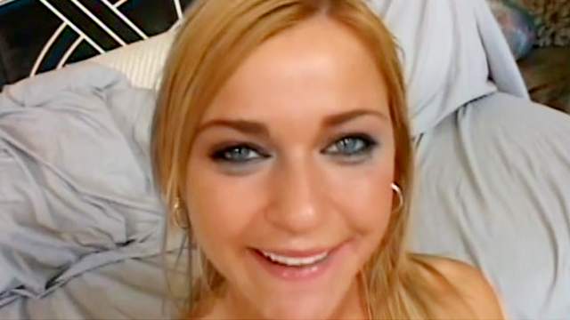 Mckenzie Miles get sperm of James Deen on her face