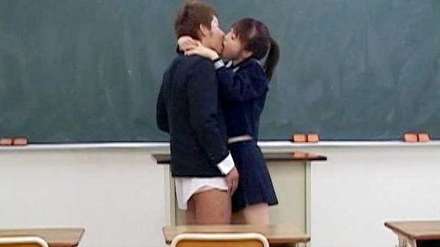 Japanese Mio Shirayuki is fucking with teacher