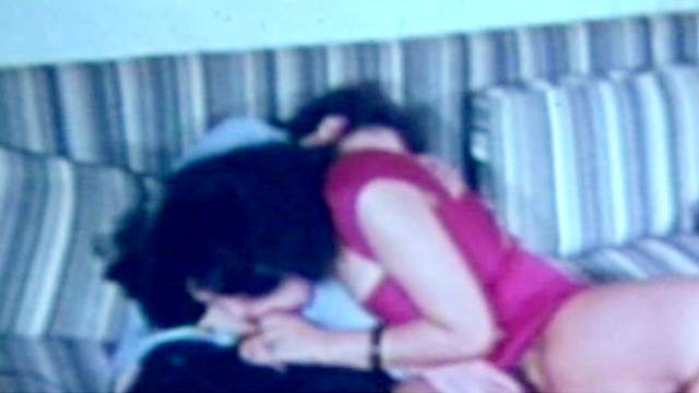 American brunette milf fucks and sucks in the great retro video