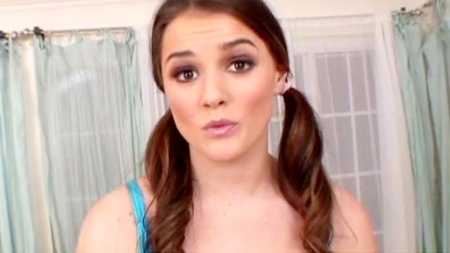 POV blowjob by talented and ambitious teen Tori Black