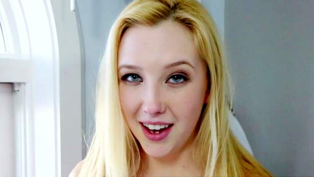 Bleached teen Samantha Rone is sucking