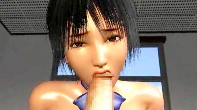 Stunning hardcore 3D animation with Asian