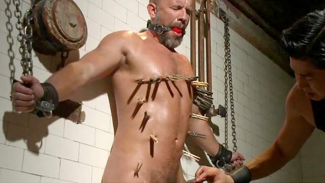 BDSM pleasures for hot Dirk Caber