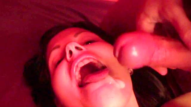 Amateur girl pumped hard and made to swallow