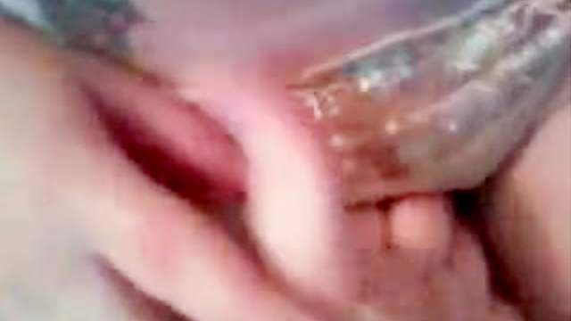 Pussy in panties rubbed by boyfriend