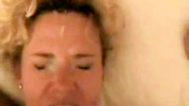 Big cock BJ and sexy facial