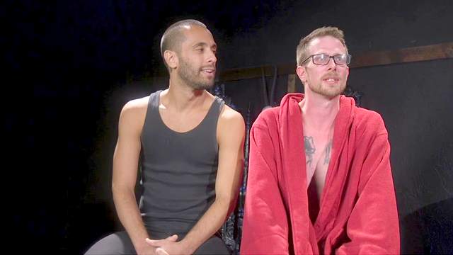 Male domination for the gay lovers in rough scenes of BDSM