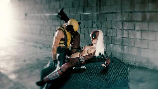 Riveting superhero parody fuck for foxy vixen Jessica Drake