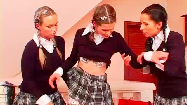 Nun abuses schoolgirls in uniforms
