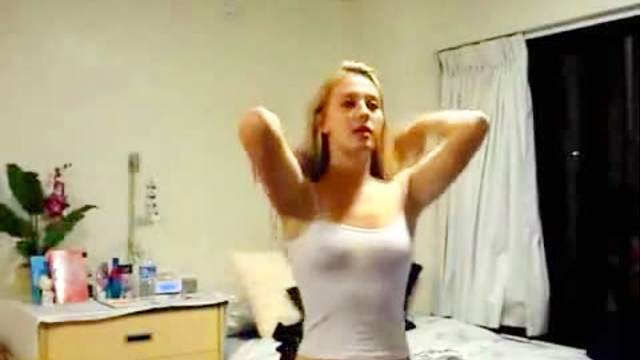 Watch a webcam girl get dressed for the day