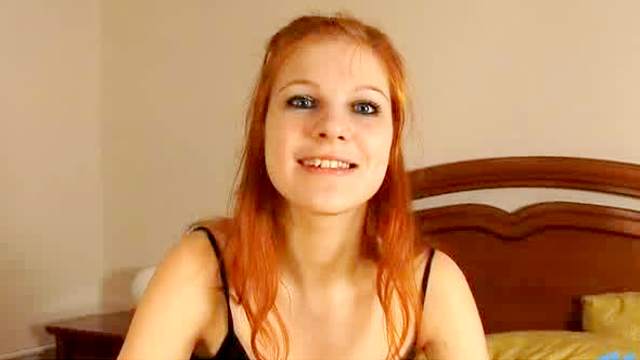Scrumptious young redhead is fucked