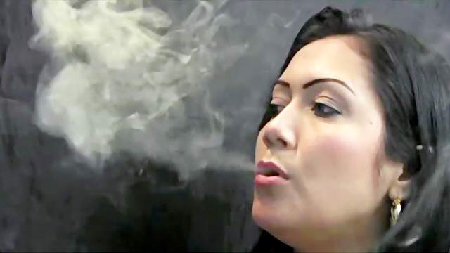 MILF, Fetish, Big tits, Brunette, Latina, Smoking