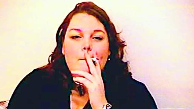 BBW, Brunette, Cigarette, Fetish, Mature, Mom, Natural tits, Smoking