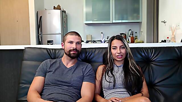Couple shares sexual fantasy on live cam