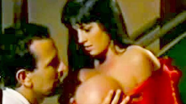 Vintage busty pornstar gets passionately fucked