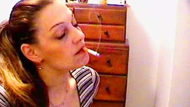 Compilation of amateur smoking girl