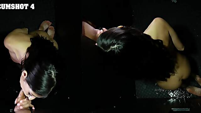 Petite latina Sona Bella gets fucked in pov with a big load on her face