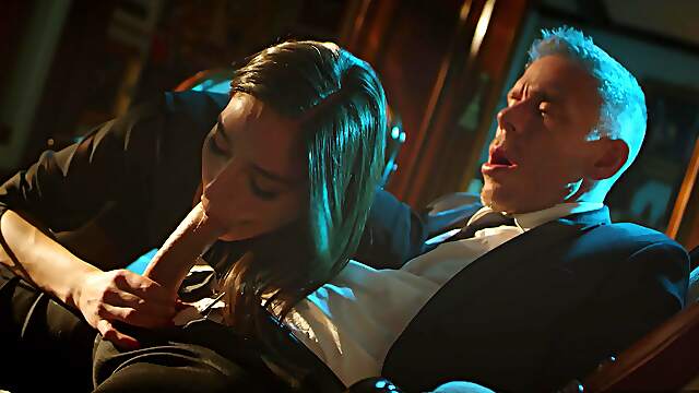 Mick Blue and Emily Willis in sensual old-young action