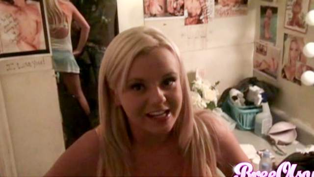 Bree Olson behind the scenes tease fun