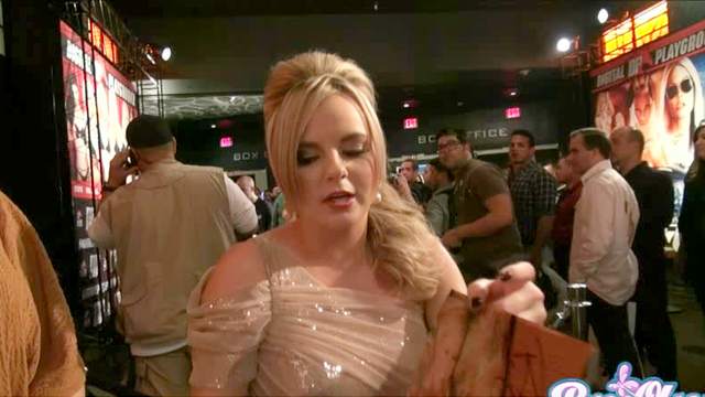 Bree Olson at adult awards show