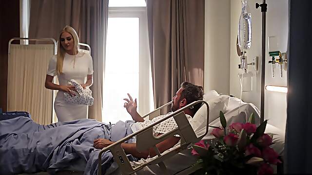 Manuel Ferrara fucked the nurse and beauty in reverse cowgirl