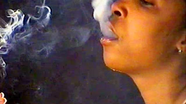 Amateur black girls make smoking porn