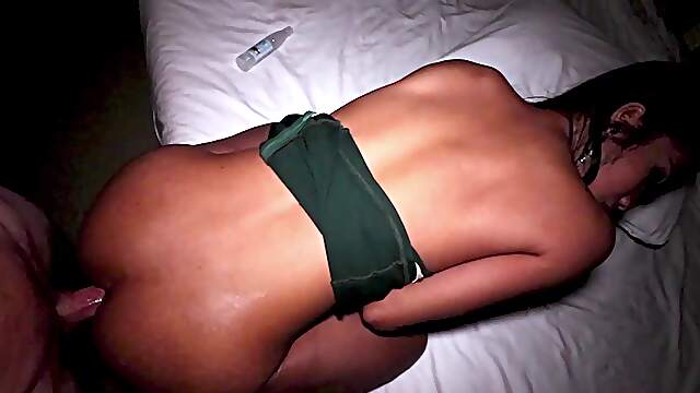 Asian LinLin's tight ass gets pounded in POV