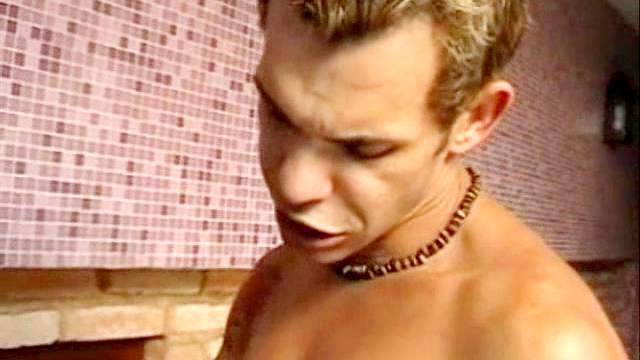 Blown by a shemale with perky tits
