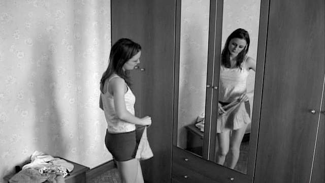 Hidden camera clothes changing fun