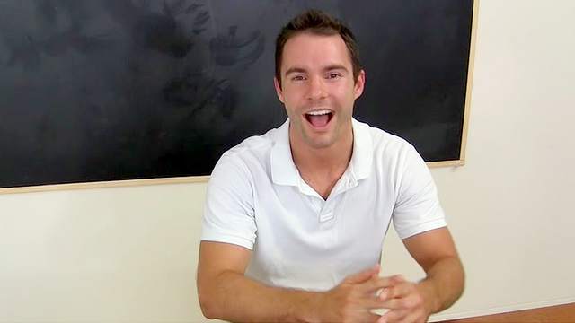 Great smile on a young gay guy