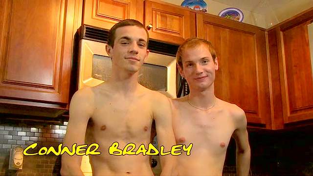 Sexy gay interview with amazing Conner Bradley and Evan James