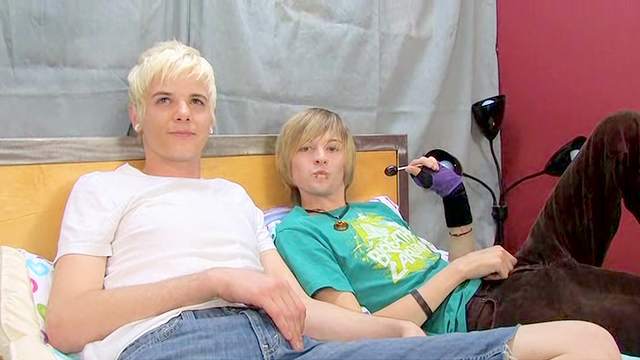 Two perverted teens giving interview