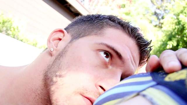 Adam Rhodes fucking his friend outside