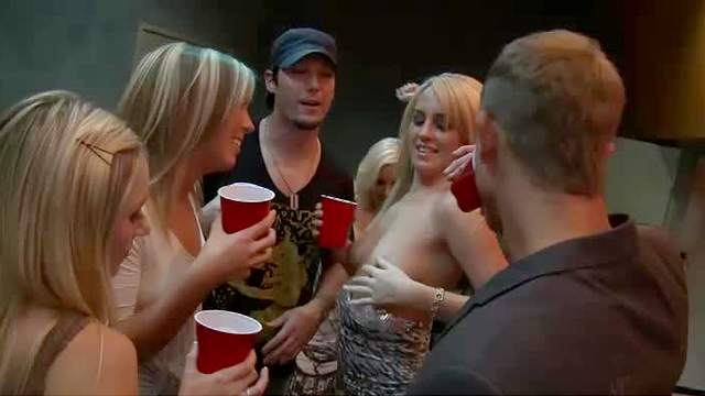 Four drunken sluts pounded