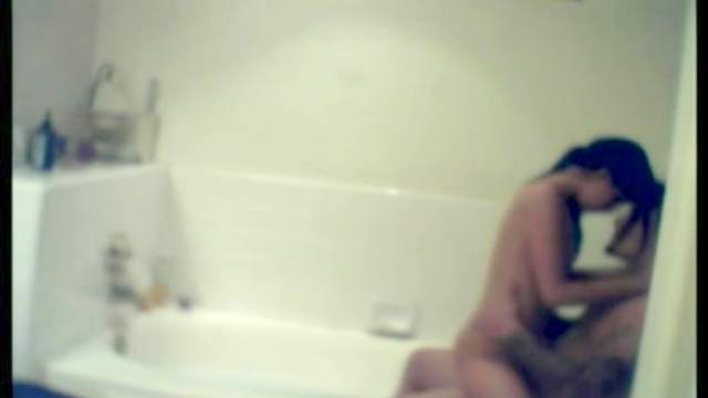 Petite babe Tanner Mayes is fucking in the bathroom