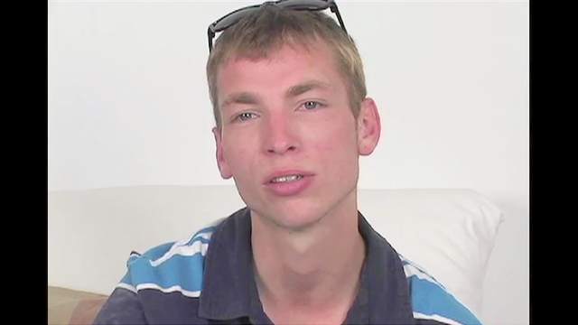 Nasty dude is masturbating his small cock