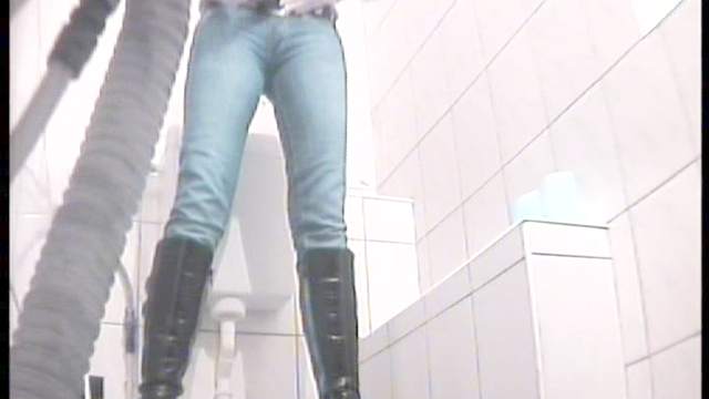 Sensual blonde is showing off her long legs