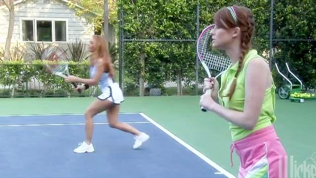 Janet Mason tennis court fuck