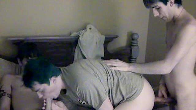 Sexy brunettes fucks in their tasty assholes