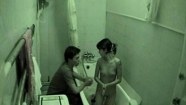 Boltik fucks with sexy brunette Lubina in the bath